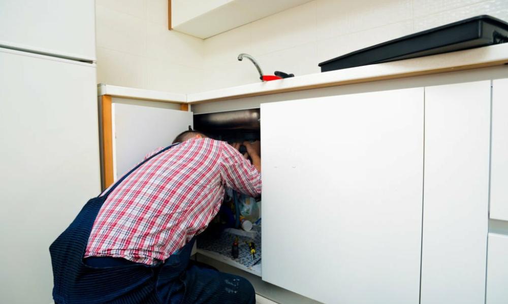 How To Repair Water Damaged Cabinet Under Sink
