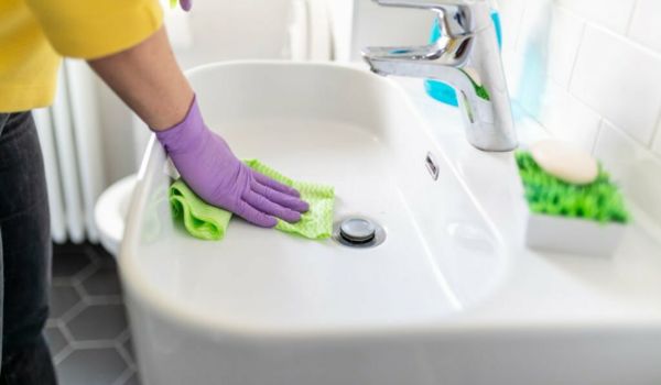 Daily Cleaning Routine Composite Sink 