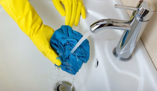 Daily Cleaning Routine Composite Sink
