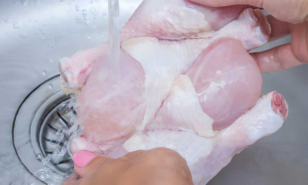 How To Clean Sink After Raw Chicken