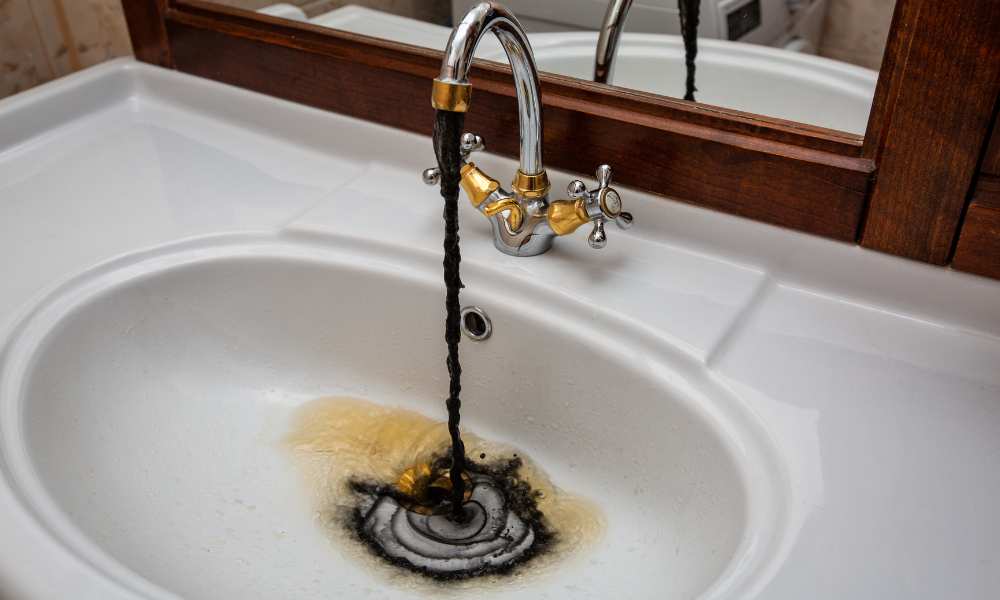 How To Fix Black Water Coming Out Of Faucet