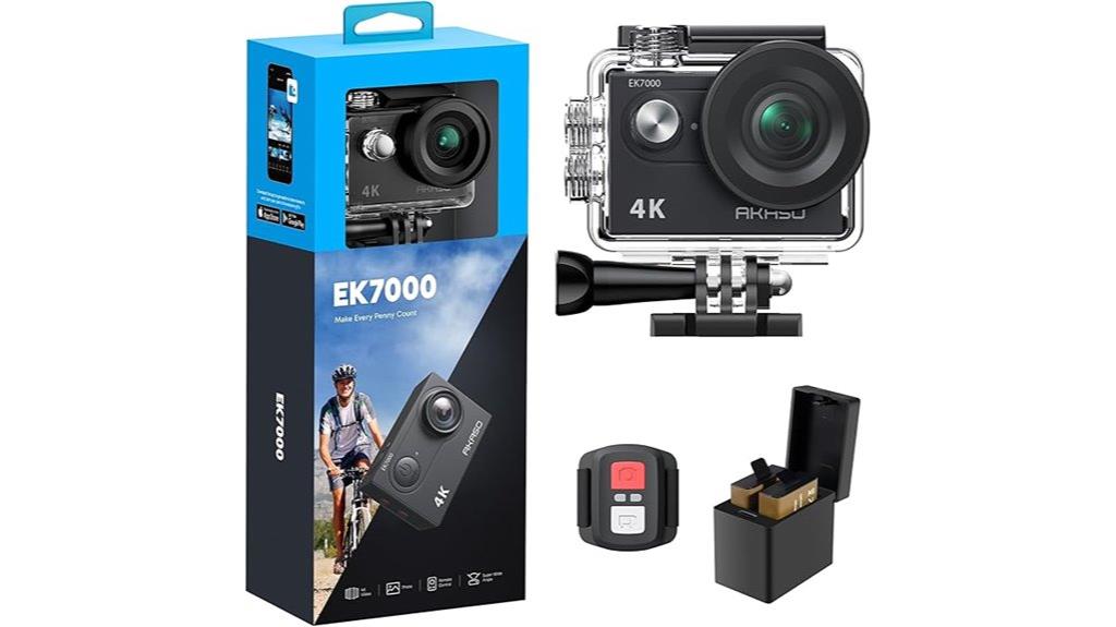 4k action camera features