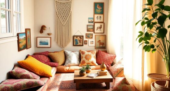 cozy eclectic interior design