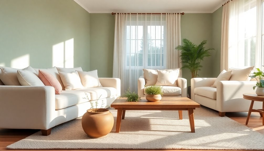 cozy living room colors