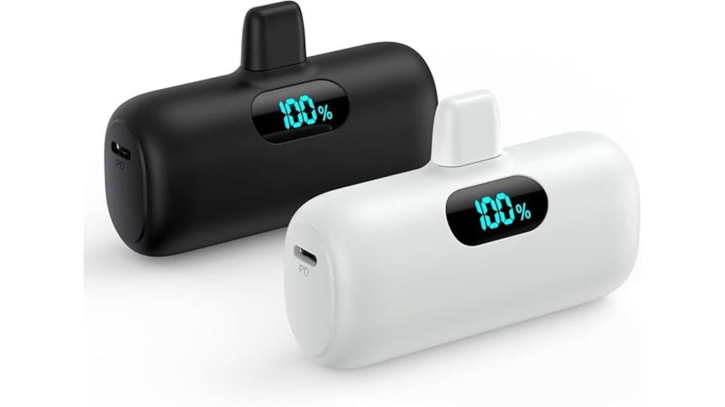 dual mini power banks