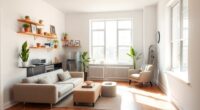 maximize studio apartment space