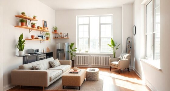 maximize studio apartment space