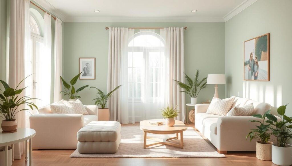 pastel colours for fresh interiors