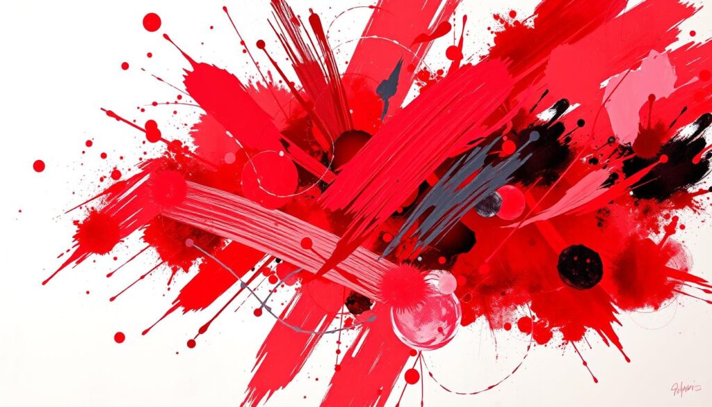 red in art