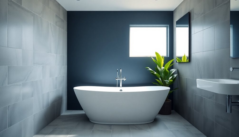 stylish bathroom color schemes