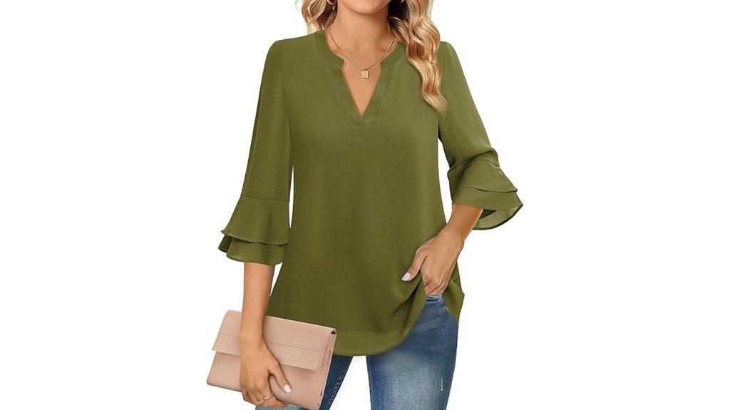 stylish casual women s blouse