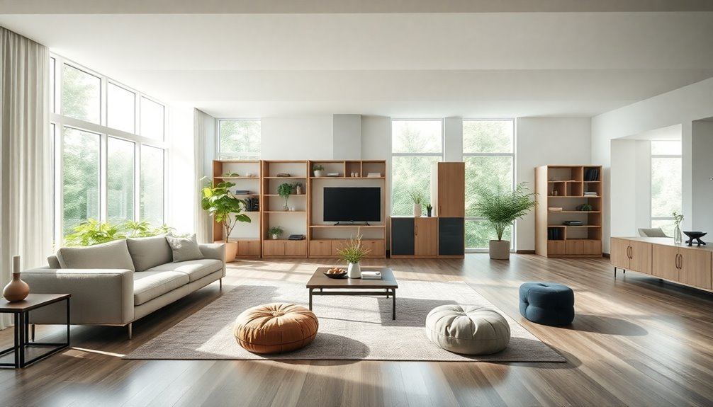 adaptable space configurations available