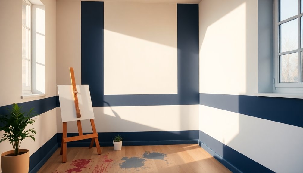 bold vertical stripe design