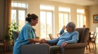 caregiver to resident ratio