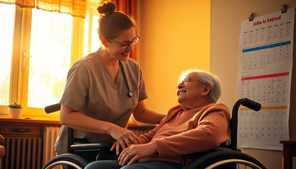 caregiving industry job stability