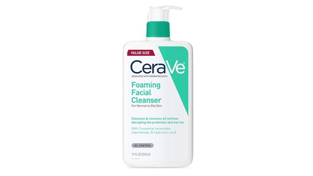 cerave oily skin cleanser