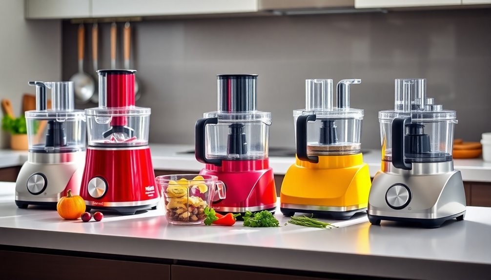 choosing kitchen food processors