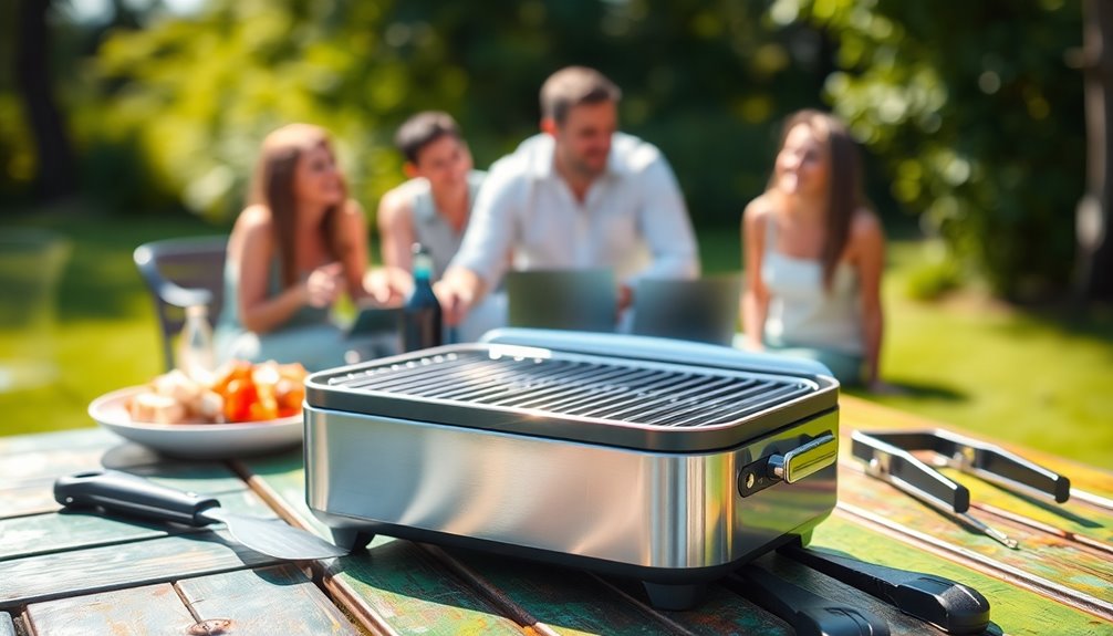 choosing portable outdoor grills