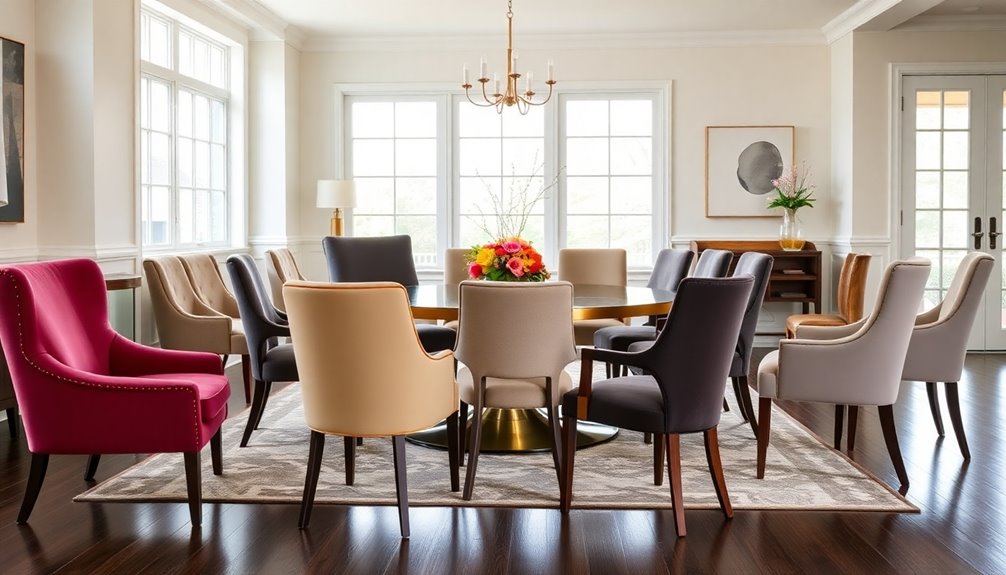 comfortable and stylish dining chairs