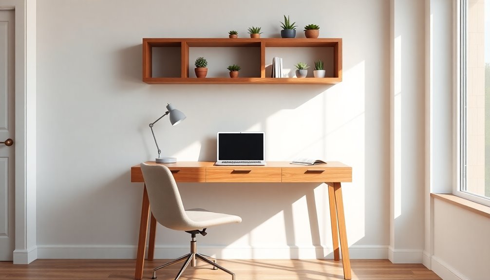 compact and functional workspaces