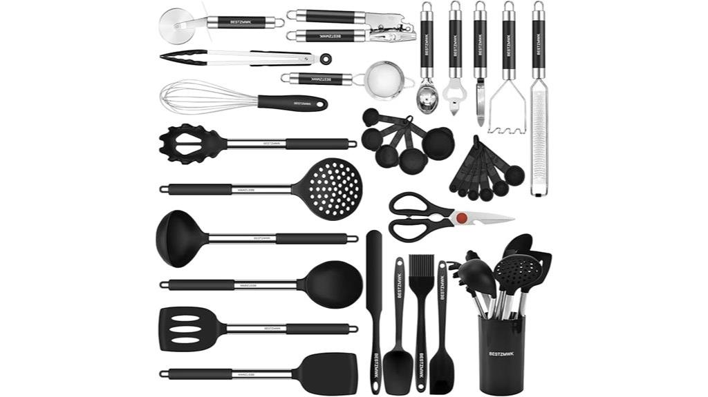 complete silicone utensil set