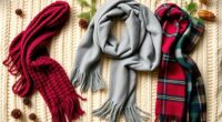 cozy and stylish winter scarves