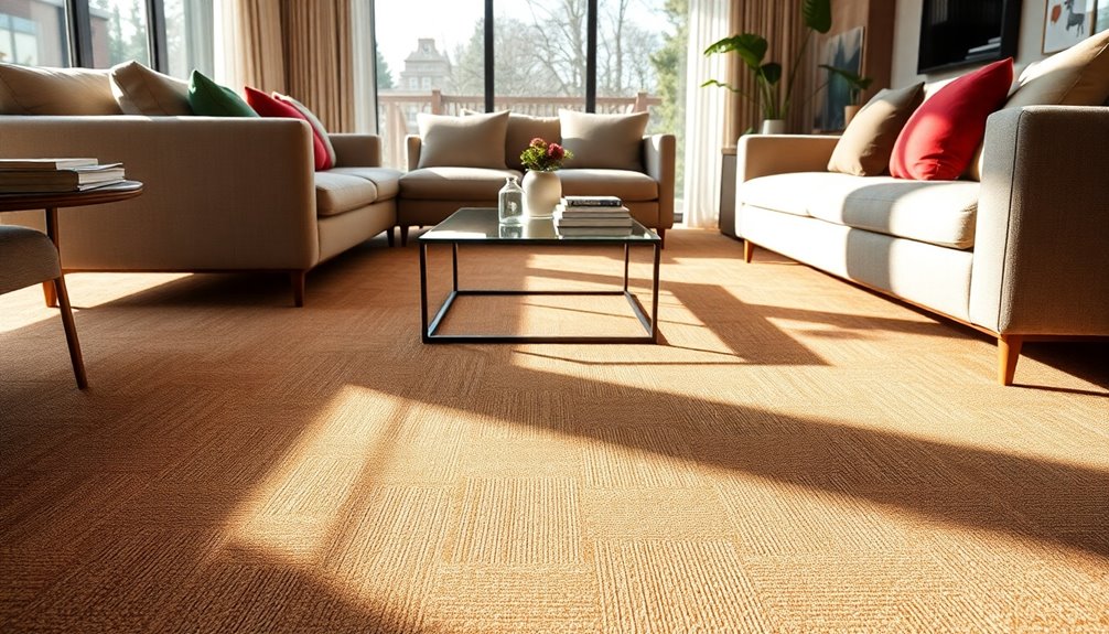 cozy modern carpet style