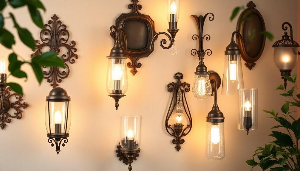 decorative lighting wall sconces