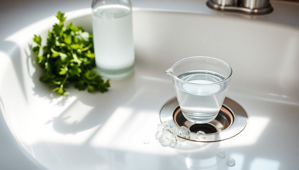 drain cleaning with vinegar