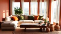 earthy color palettes for interiors
