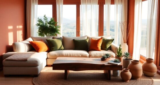 earthy color palettes for interiors