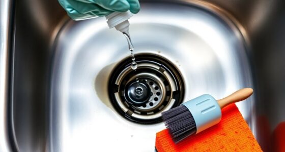 eliminate mold from drains