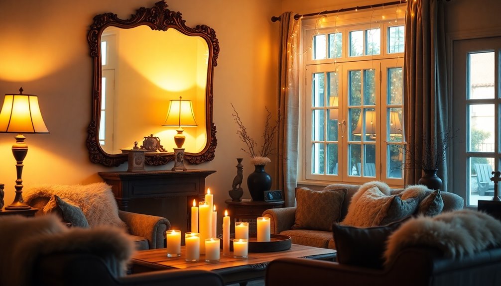 enhance light with mirrors