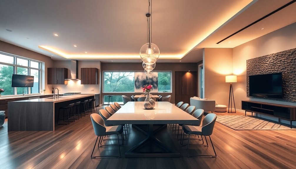 enhancing ambiance with layers