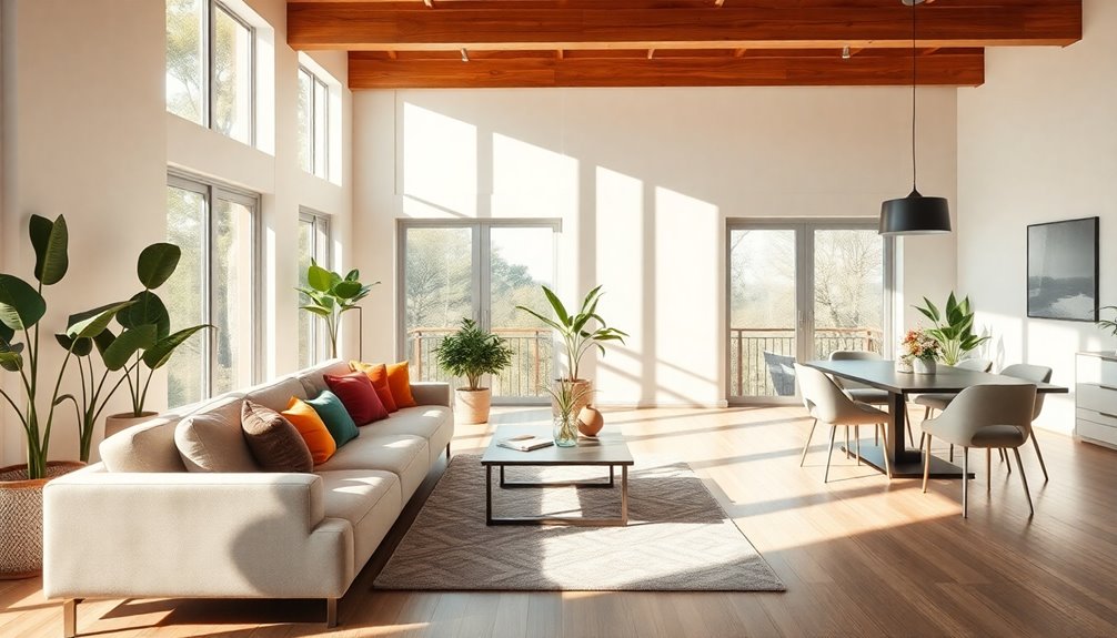 furniture arrangement for zoning