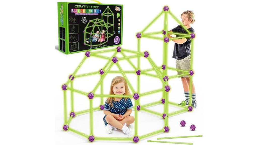 glow in the dark fort kit