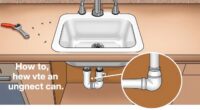 how to remove an undermount sink