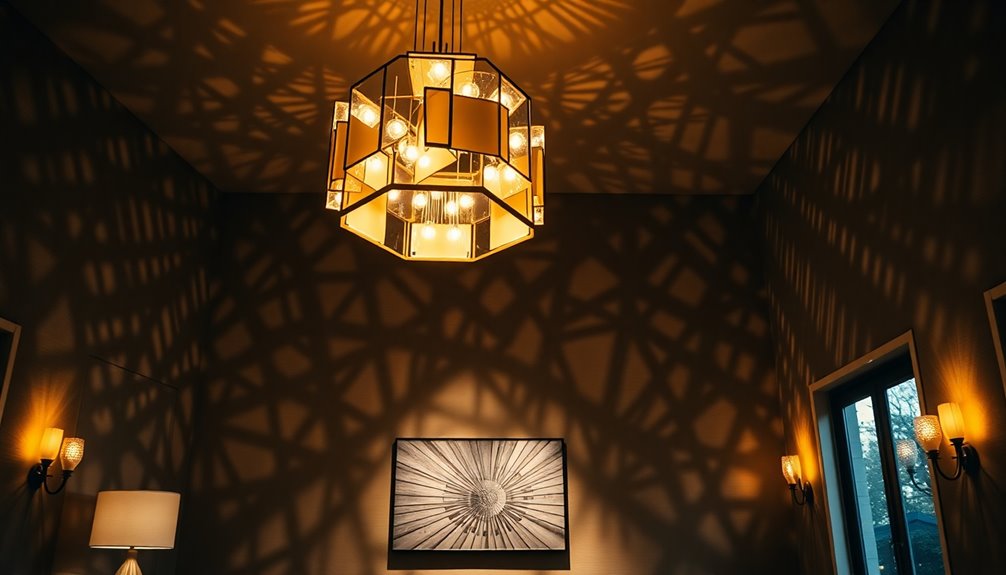 install artistic lighting fixtures