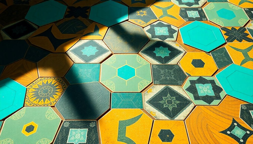 intricate geometric design patterns