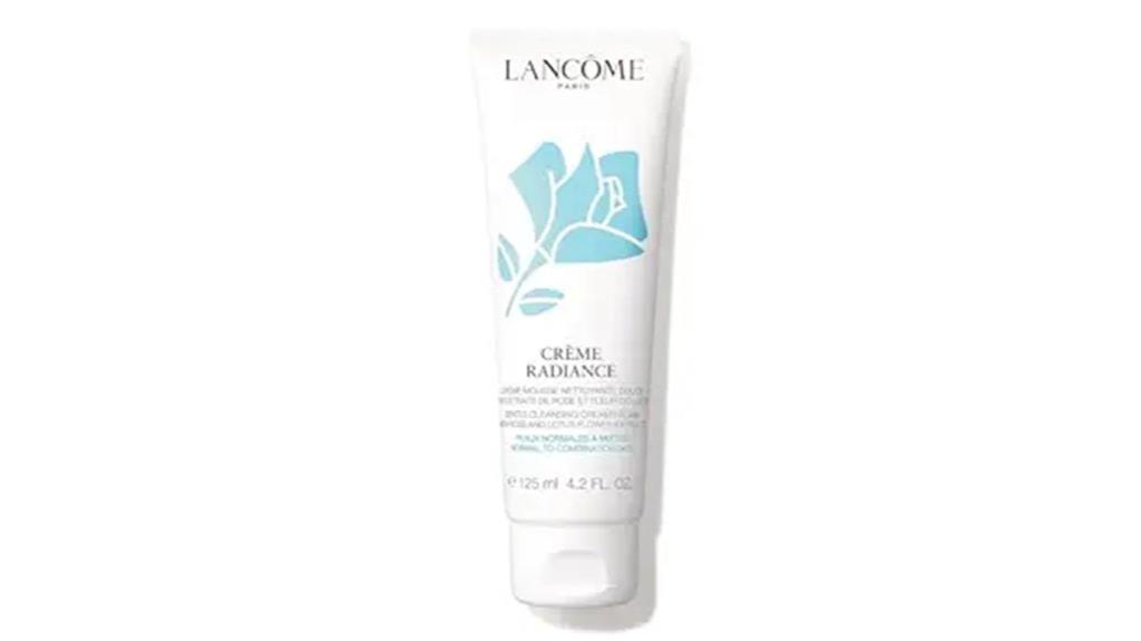 lanc me radiance face cleanser