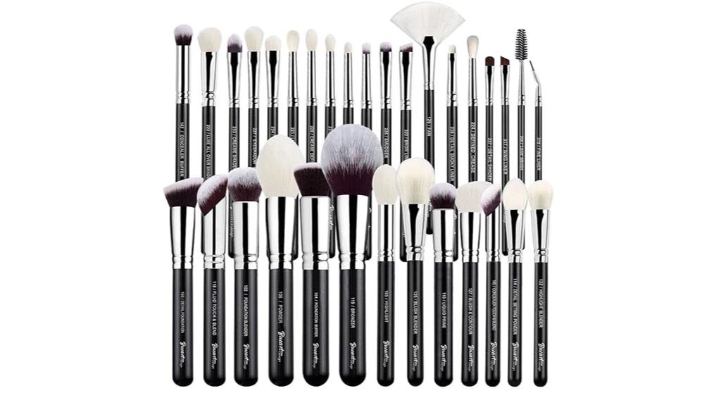 luxury makeup brush set