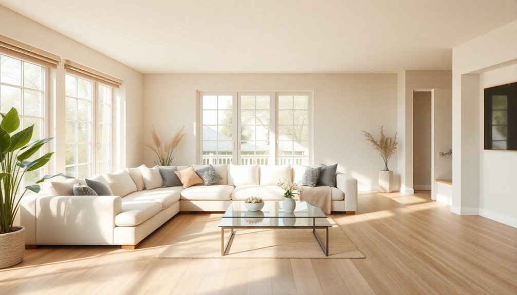 neutral color palette selection