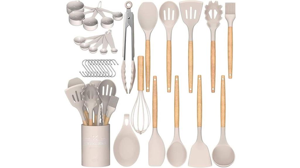 non stick silicone utensil set