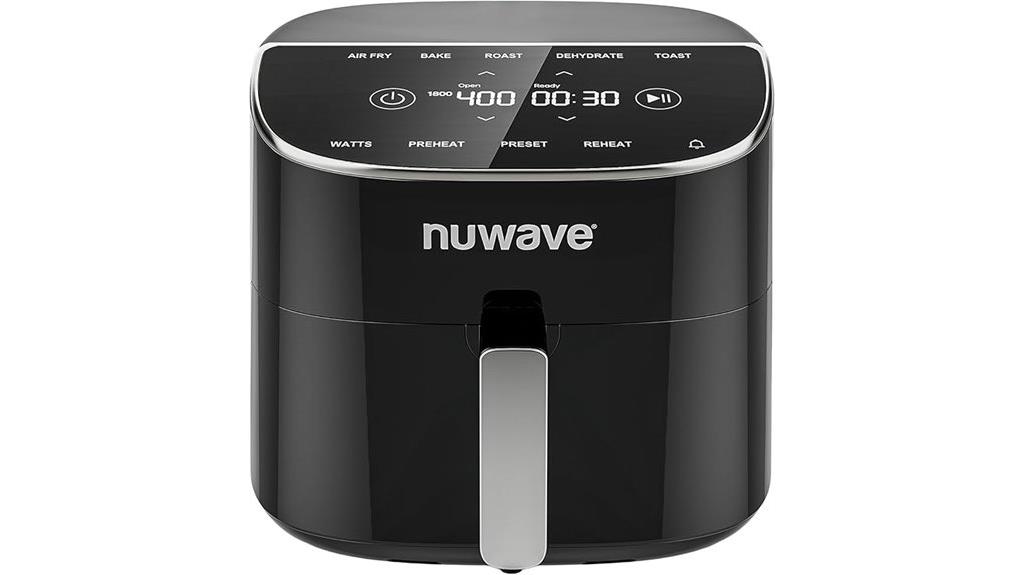 nuwave brio plus air fryer