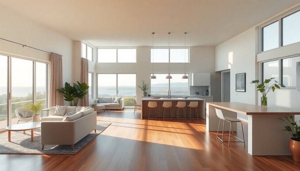 open concept space planning