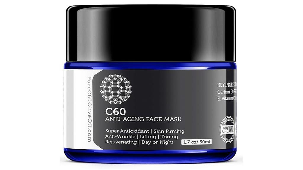 organic anti aging face mask