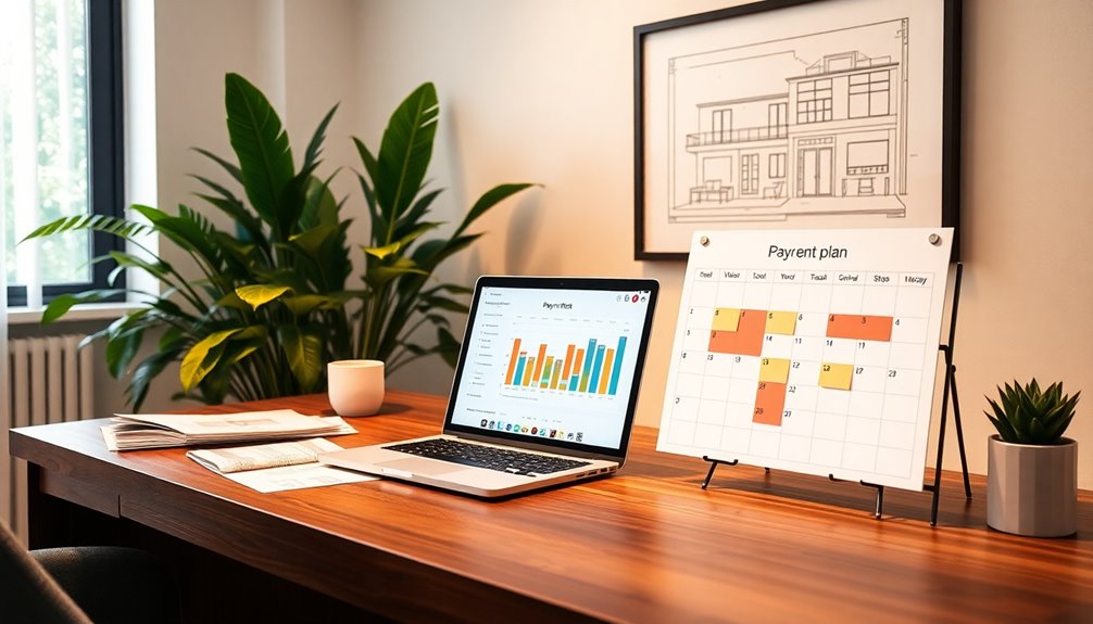 payment schedule and organization