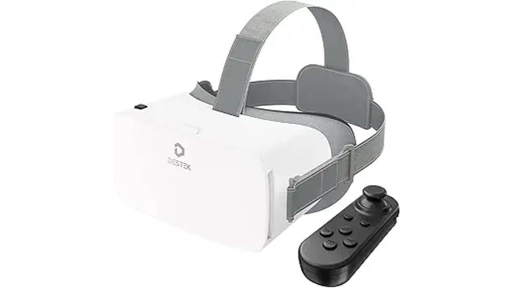 phone compatible vr headset system