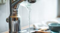 prevent faucet calcium buildup