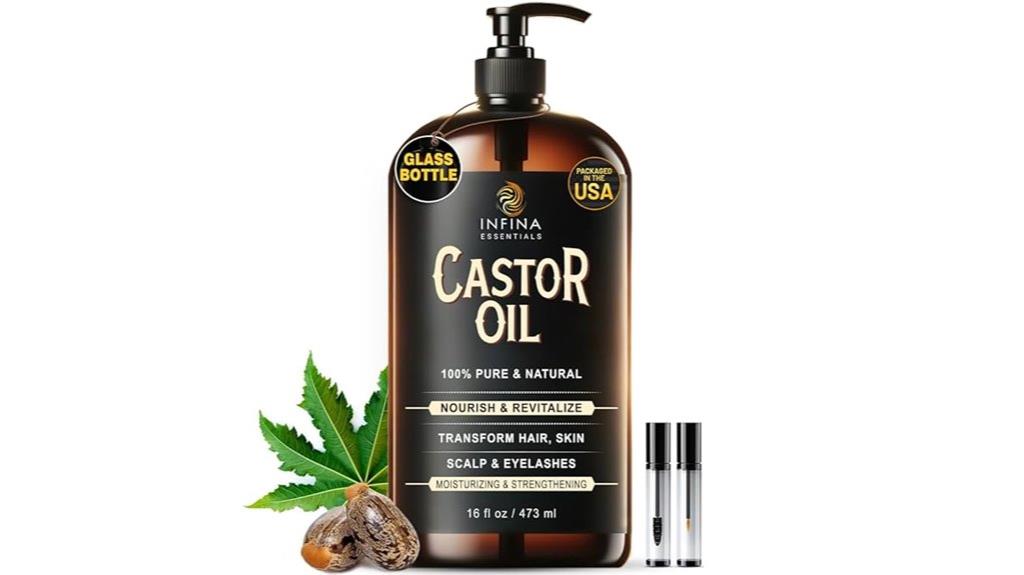 pure castor oil 16 oz